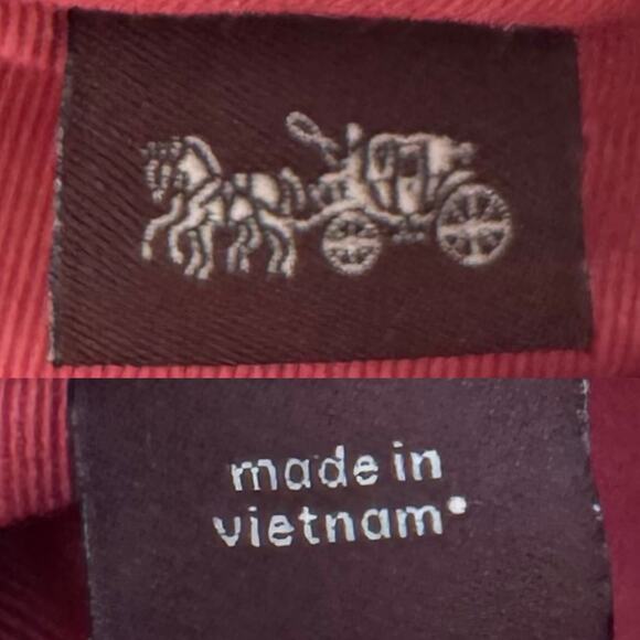 Coach Remi Satchel Pink Pebbled Leather Crossbody Shoulder Handbag 1317 - Picture 14 of 14